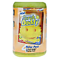 Scrub Daddy Scratch-Free Polymer Foam Scrubbing Sponges, 4 1/8", Yellow, Pack Of 4 1 thumbnail image