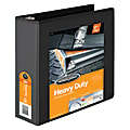 Wilson Jones® Presentation 3-Ring Binder With Concealed Rivets, 3" Round Rings, 52% Recycled, Black 1 thumbnail image