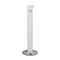 Control Group Shield Pedal-Activated Hand Sanitizer Stand, 39-5/16"H x 13"W x 4"D, White 1 thumbnail image