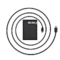 Einova Sirius 65-Watt USB-C Universal Charger, Black, PABK65.01