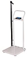 Brecknell Shop/Physician Scale - 660 lb / 300 kg Maximum Weight Capacity - White 1 thumbnail image