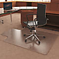 Deflect-O UltraMat Chair Mat For High Pile Carpets, 45"W x 53”D, Clear 1 thumbnail image