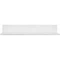 Hangman 18-Inch No-Stud Floating Shelf (White Powder Coat) - 2.50"x17.87"x 4.62" Depth x 4.63" 1 thumbnail image
