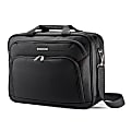 Samsonite® Xenon 3 2-Gusset Toploader Bag, 16 1/2"H x 12 3/4"W x 4 3/4"D, Black 1 thumbnail image