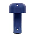 Simple Designs Mushroom Magic Mini Dome Dimming Rechargeable LED Touch Lamp, 8-5/16"H, Blue 1 thumbnail image