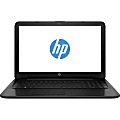 HP 15-ac000 15-ac010nr 15.6" LCD Notebook - Intel Pentium 3825U Dual-core (2 Core) 1.90 GHz - 4 GB - 500 GB HDD - Windows 8 - 1366 x 768 - Jack Black 1 thumbnail image