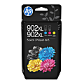 HP 902XL CMY/902XL Blk Ink Crt Cbo 5-Pk 1 thumbnail image