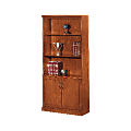 DMI® Belmont Collection Bookcase, 3 Shelves, 80"H x 36"W x 15"D, Executive Cherry