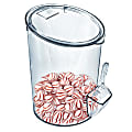 Azar Displays Candy Bin With Scooper, 3.7 Gallons, Clear 1 thumbnail image