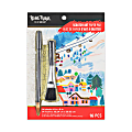 Brea Reese Scratch Art Paper Pad, 6" x 8", 14 Sheets, Winterscapes 1 thumbnail image