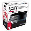 Heritage RePrime AccuFit 44-gal Can Liners - 44 gal Capacity - 37" Width x 50" Length x 0.90 mil (23 Micron) Thickness - Low Density - Black - Linear Low-Density Polyethylene (LLDPE) - Garbage - 50 / Box - 4 / Carton