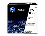 HP 37Y High-Yield Black Toner Cartridge, CF237Y