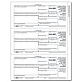 ComplyRight 3922 Inkjet/Laser Tax Forms For 2017, Employee Copy B, 1-Part, 8 1/2" x 11", Pack Of 50 Forms