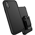 Speck Presidio ULTRA Carrying Case (Holster) for Apple iPhone X, iPhone Xs - Black - Impact Absorbing, Anti-slip, Scratch Resistant, Shatter Resistant, Dust Resistant Port, Dirt Resistant Port, Drop Resistant, Temperature Resistant, Chemical Resistant 1 thumbnail image