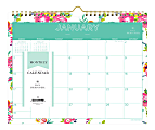 Day Designer® Monthly Wall Calendar, 11" x 8-3/4", Peyton White, January To December 2021, 103629