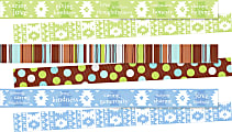 Barker Creek Double-Sided Straight-Edge Border Strips, 3" x 35", Thoughtful & Kind, Set Of 36 Strips 1 thumbnail image