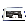 Jack Richeson Oblong Butcher Trays, Steel, Reusable, 11" x 15", White, Pack Of 2 1 thumbnail image