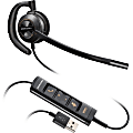 Plantronics Corded Headset with USB Connection - Mono - USB - Wired - Over-the-ear - Monaural - Supra-aural - Noise Canceling 1 thumbnail image