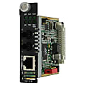 Perle CM-1110-S2ST120 Gigabit Ethernet Media Converter - 1 x Network (RJ-45) - 1 x ST Ports - 10/100/1000Base-T, 1000Base-ZX - 74.56 Mile - Internal