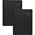 AT-A-GLANCE 2023 RY Eight Person Daily Appointment Book, Two Volume Set, Black, Large, 8 1/2" x 11"