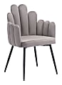 Zuo Modern Noosa Dining Chairs, Gray, Set Of 2 Chairs