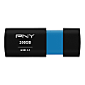 PNY Elite-X USB 3.1 Flash Drive, 256GB, Black, P-FD256ELX-GE