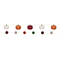 Amscan Fall Pumpkin Double Felt Banners, 3" x 75", Multicolor, Pack Of 2 Banners 1 thumbnail image