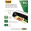 Fellowes® Thermal Laminating Pouches, Letter, 5 mil, 11 1/2" x 9", Clear, Pack Of 100