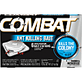 Combat Bait Stations Ant Killer - Ants - 0.21 oz - Black, Silver - 6 / Box