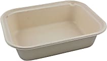 World Centric Fiber Containers, 60 Oz, Natural, Carton Of 400 Containers