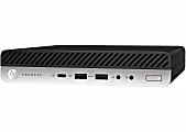 HP ProDesk 600G3 Mini Refurbished Desktop PC, Intel® Core™ i7, 16GB Memory, 256GB Solid State Drive, Windows® 10 Pro, RF610715