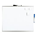 U Brands® Magnetic Dry-Erase Whiteboard, 16" x 20", Aluminum Frame With Silver Finish