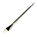 Silver Brush Silverwhite Series Long-Handle Paint Brush, Size 16, Filbert Bristle, Synthetic, Silver/White 1 thumbnail image
