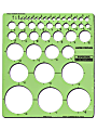 Rapidesign Circle Drafting Template, Large Circles 1 thumbnail image