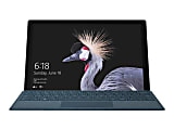 Microsoft Surface Pro - Tablet - with detachable keyboard - Core i7 7660U / 2.5 GHz - Win 10 Pro 64-bit - 8 GB RAM - 256 GB SSD - 12.3" touchscreen 2736 x 1824 - Iris Plus Graphics 640- kbd: US - with Surface Pro Type Cover black and Surface Pen 1 thumbnail image