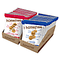 HomeFree Treats Chocolate Chip & Vanilla Cookie Bundle, 1.1 Oz, Case Of 20 Packages