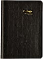 Brownline® EcoLogix Daily Planner, 5” x 8", Black, January To December 2022, CB410W.BLK