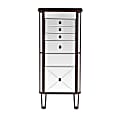 Powell Hopkins 18”W Mirrored Jewelry Armoire, Espresso 1 thumbnail image