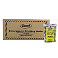 Ready America Mayday Industries Emergency Drinking Water Pouches, 4.23 Oz, Case Of 100 Pouches