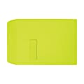 LUX #9 1/2 Open-End Window Envelopes, Top Left Window, Self-Adhesive, Wasabi, Pack Of 1,000
