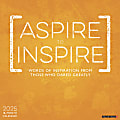 2025 Willow Creek Press Inspirational Monthly Wall Calendar, 12" x 12", Aspire to Inspire, January To December, 41468 1 thumbnail image