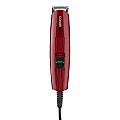 Conair Razor Corded Beard and Mustache Trimmer, 9-3/4”, Red