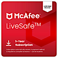 McAfee LiveSafe Antivirus & Internet Security Software, Unlimited Devices, 1-Year With Auto-Renewal, Digital Download 1 thumbnail image
