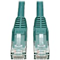 Tripp Lite Cat6 Gigabit Snagless Molded Patch Cable, 2', Green 1 thumbnail image