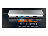 j5create USB4 Dual 4K Multi Port Hub Space Gray JCD401 - Office Depot