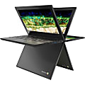 Lenovo 500e Chromebook 81ES0007US 11.6" Touchscreen LCD 2 in 1 Chromebook - Intel Celeron N3450 Quad-core (4 Core) 1.10 GHz - 4 GB LPDDR4 - 32 GB Flash Memory - Chrome OS - 1366 x 768 - In-plane Switching (IPS) Technology - Black