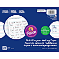 Pacon Multi-Program Handwriting Papers, Grade 1-2, 10 1/2" x 8", Pack Of 500 Sheets