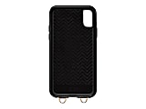 Sena Kyla Crossbody Snap On - Back cover for cell phone - genuine leather - red - for Apple iPhone XR 1 thumbnail image