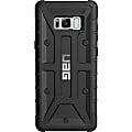 Urban Armor Gear Pathfinder Series Galaxy S8+ Case - For Smartphone - Black - Scratch Resistant, Drop Resistant, Impact Resistant, Slip Resistant, Skid Resistant - Polyurethane Plastic, Polycarbonate