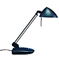 Ledu Halogen Task Lamp With Base, 100 Watt, Matte Black